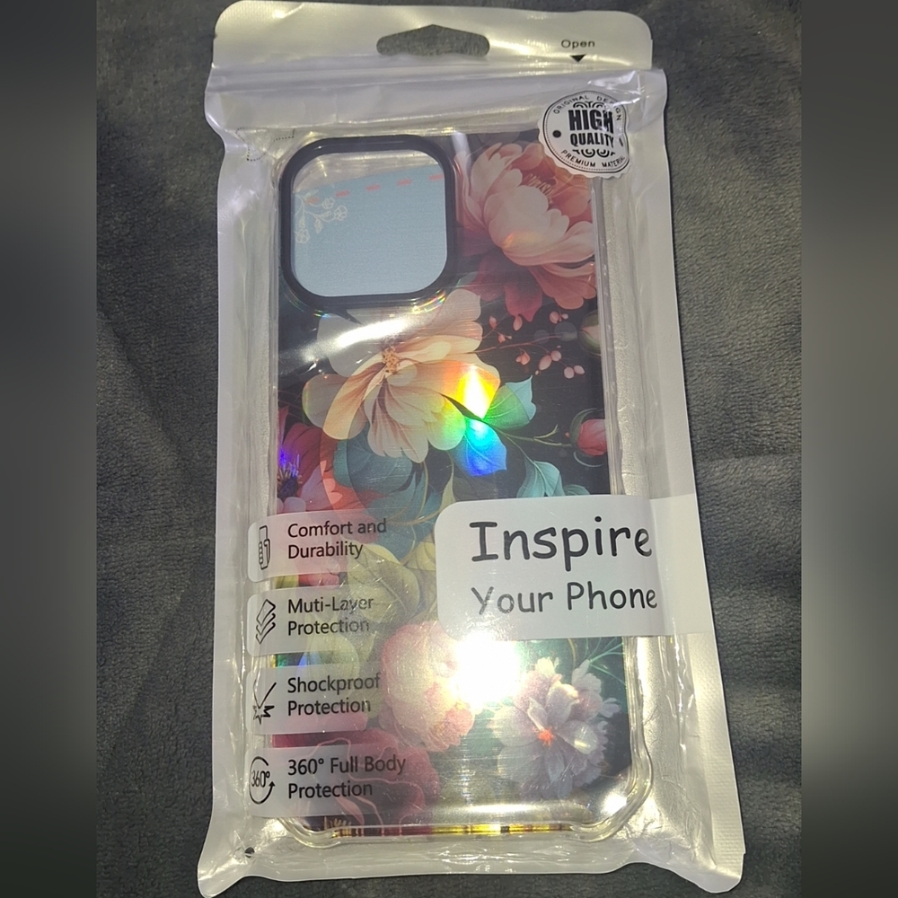 Floral Phone Case- NIB